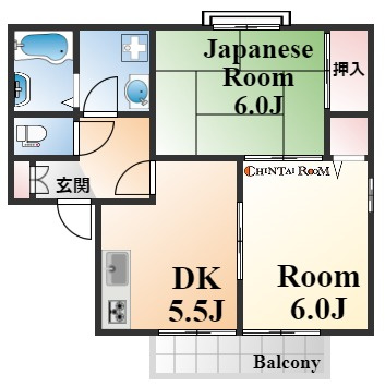 セジュール佐光の間取り