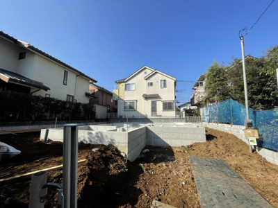 【外観】 | 仲介手数料無料　多摩市連光寺１丁目新築戸建て１棟　１号棟