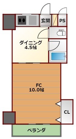 【間取り】 | マリンサイド