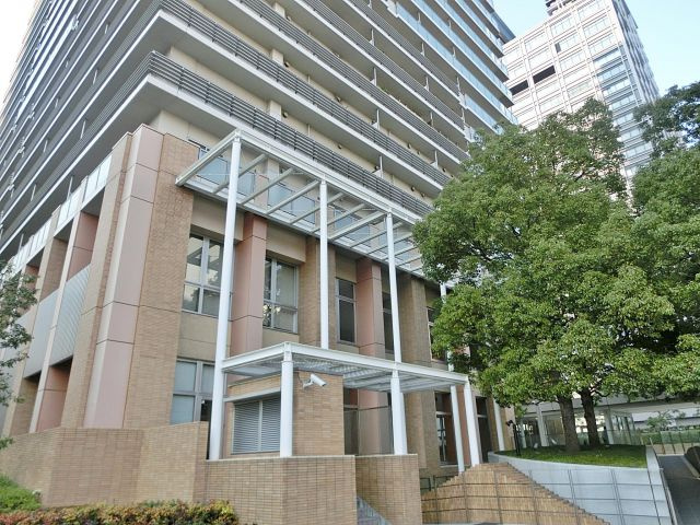 ローレルタワー難波の外観パース