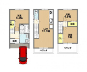 右京区太秦和泉式部町の画像