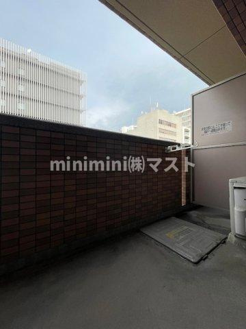 アーバネックス梅田東のバルコニー