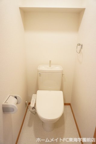 熊本市中央区水前寺３丁目の賃貸マンションのトイレ