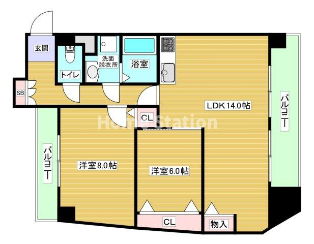 【間取り】 | 阪神ハイグレードマンション1番館