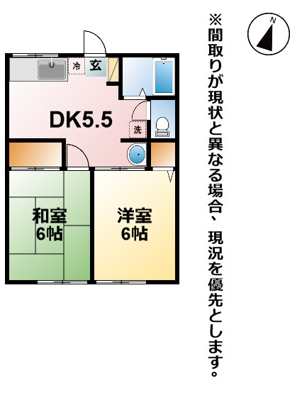 シティハイム　クオリティの間取り