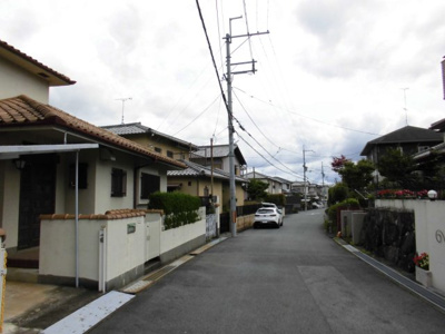 【前面道路含む現地写真】 | 大津市水明1丁目21-7　中古戸建