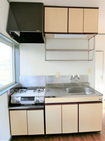 茂原市長尾のアパートのキッチン