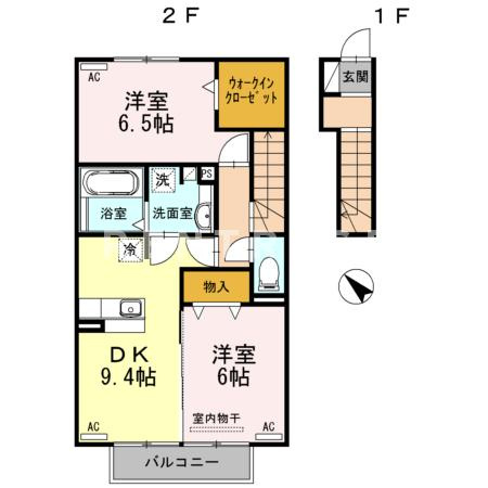 セブンスカトレアの間取り