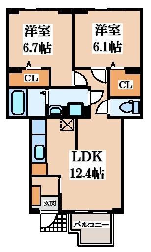 【間取り】 | ルアーナ山城