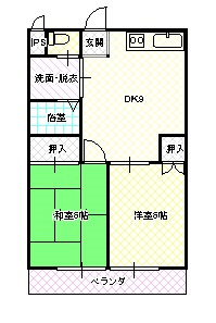 【間取り】 | 光ハイツ