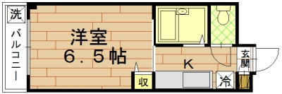 Anniversary・K（アニバーサリーK）の間取り