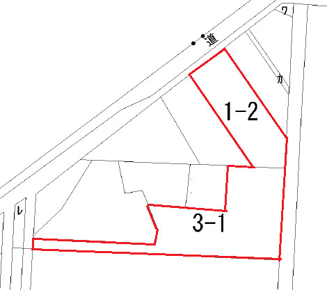 【土地図】 | 【建築条件なし】大仙市長野 中仙エリアの住宅用地・事業用地230.26坪