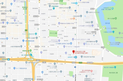 【地図】 | セントロイヤルクラブ谷町