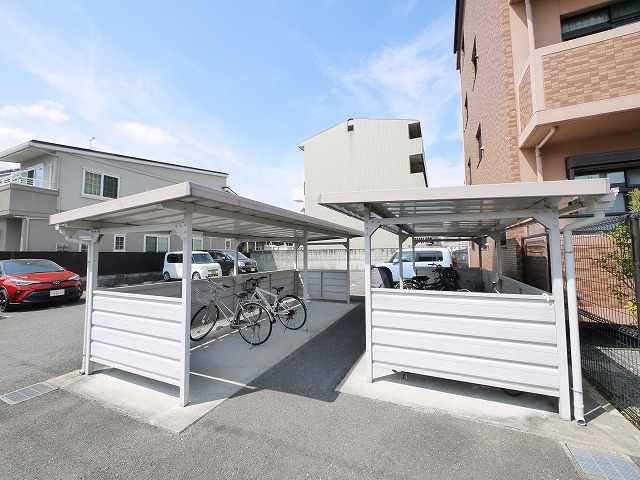 セントポーリア（大安寺）のその他共用部分|駐輪場もあります