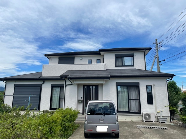 藤岡市上大塚　中古一戸建ての外観|おしゃれな外観です