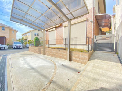 【駐車場】 | 茨木市彩都あさぎ6丁目貸家