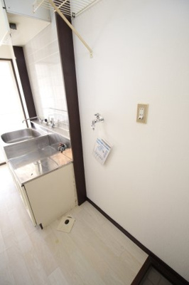 【設備】 | メゾンエトワール | 洗濯機置き場は室内に！