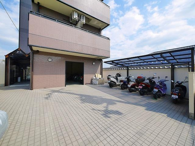 シティパレスＪＲ郡山駅前Ｐ２のその他共用部分|駐輪場のスペースも広いです