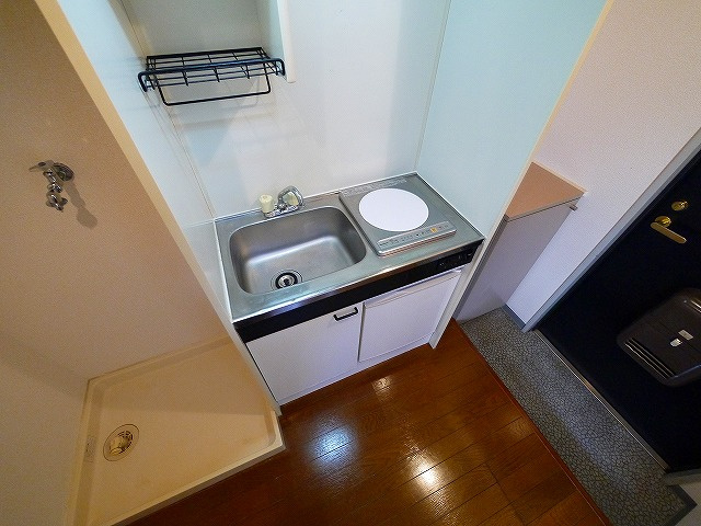 シティパレスＪＲ郡山駅前Ｐ２のキッチン|きれいなキッチンです