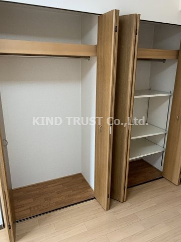 天満リバーサイドプラザの収納|豊富な収納スペースです