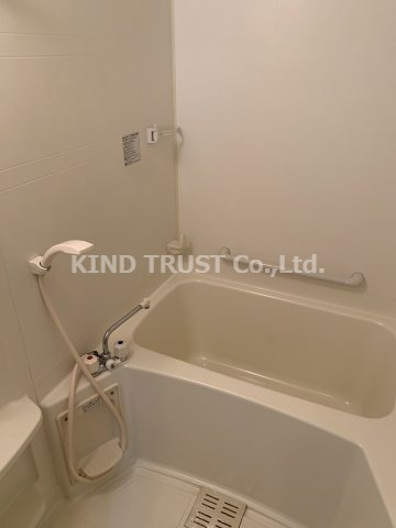 天満リバーサイドプラザの浴室|落ち着いた空間のお風呂です