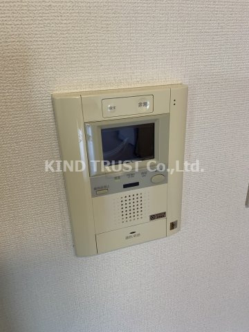 天満リバーサイドプラザのセキュリティ|モニター付きインターホンです
