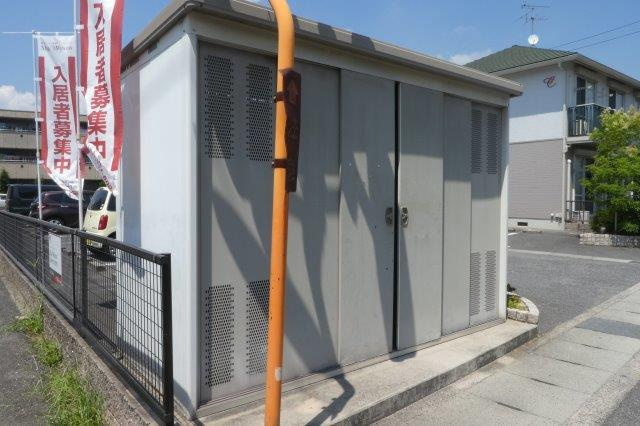 倉敷市西中新田のアパートのその他共用部分|敷地内ゴミＳＴ・当番なし。