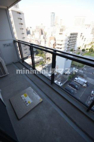 クレヴィアタワー中之島のバルコニー|別号室参考写真