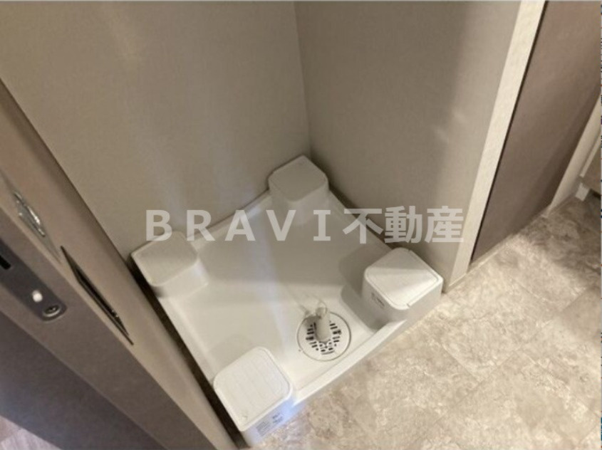 SK RESIDENCES SHINSAIBASHI　BRAVI不動産の設備|【SK RESIDENCES SHINSAIBASHI】洗濯機パン