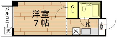 アークハイツ嵯峨嵐山の間取り
