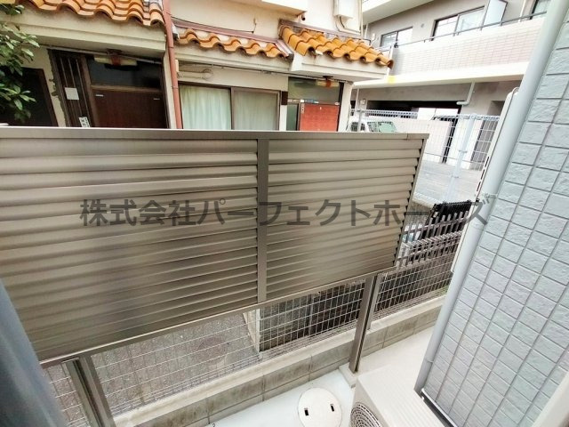 あんしん+石津南町のバルコニー|専用庭！