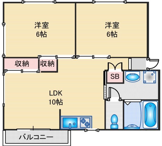 【間取り】 | セントラーザ