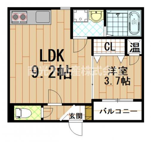 REPOS長瀬の間取り