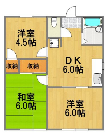 【間取り】 | メロディーハイム