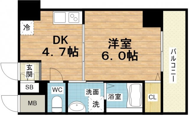 【間取り】 | グランカーサ天王寺EAST