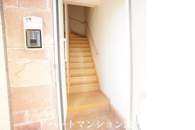 プロムナードの玄関|同施工会社、同型タイプです