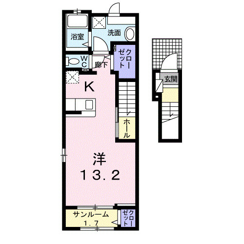 【間取り】 | さくらガーデンV