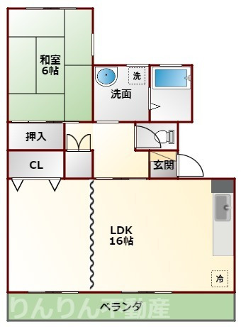 【間取り】 | ハイツ275