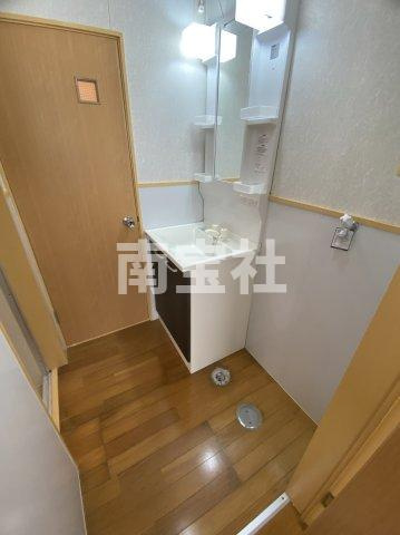 【洗面所】 | スペースが確保できる洗面所です