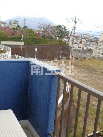 【展望】 | ベランダからは桜島が見えます