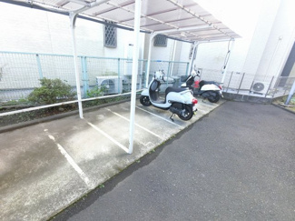 【その他共用部分】 | バイク置場です。