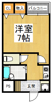 【間取り】 | ルミエールS