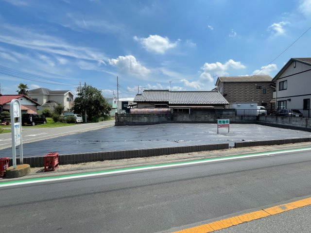 藤岡市本郷　土地990の前面道路含む現地写真|2022.8撮影