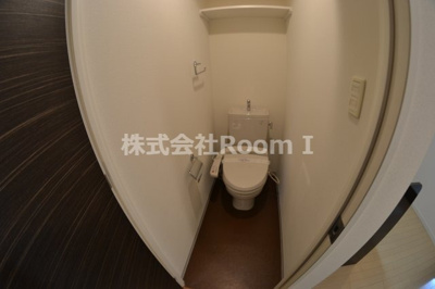 【トイレ】 | クレアート大手前グランアクシア | シンプルで使いやすいトイレです