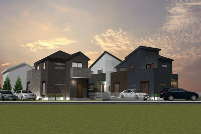 【外観パース】 | 東大和市芋窪/売地