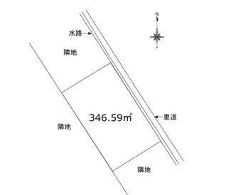 【土地図】 | 近江八幡市市井町　売土地