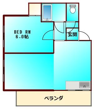 【間取り】 | コスモスハイツ