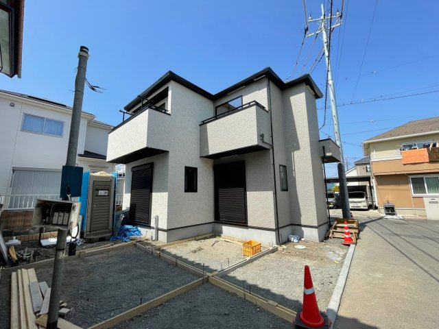 藤岡市上戸塚4期（全1棟）1号棟の外観|2022.4.撮影