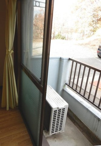 Ｋ1マンションのバルコニー