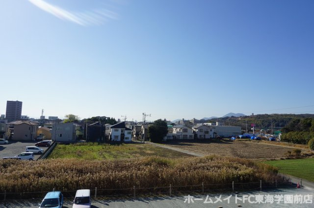 熊本市東区下南部３丁目のアパートの展望